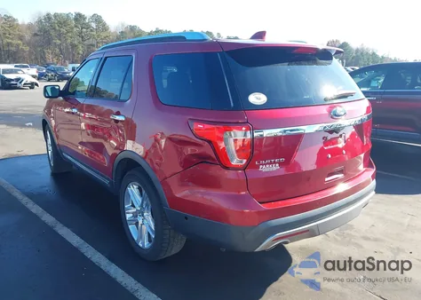2017 Ford Explorer Limited из США, поврежденный, VIN 1FM5K7F88HGB87072